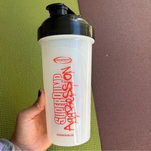 Gaspari Nutrition Shaker Bottle with Black Lid